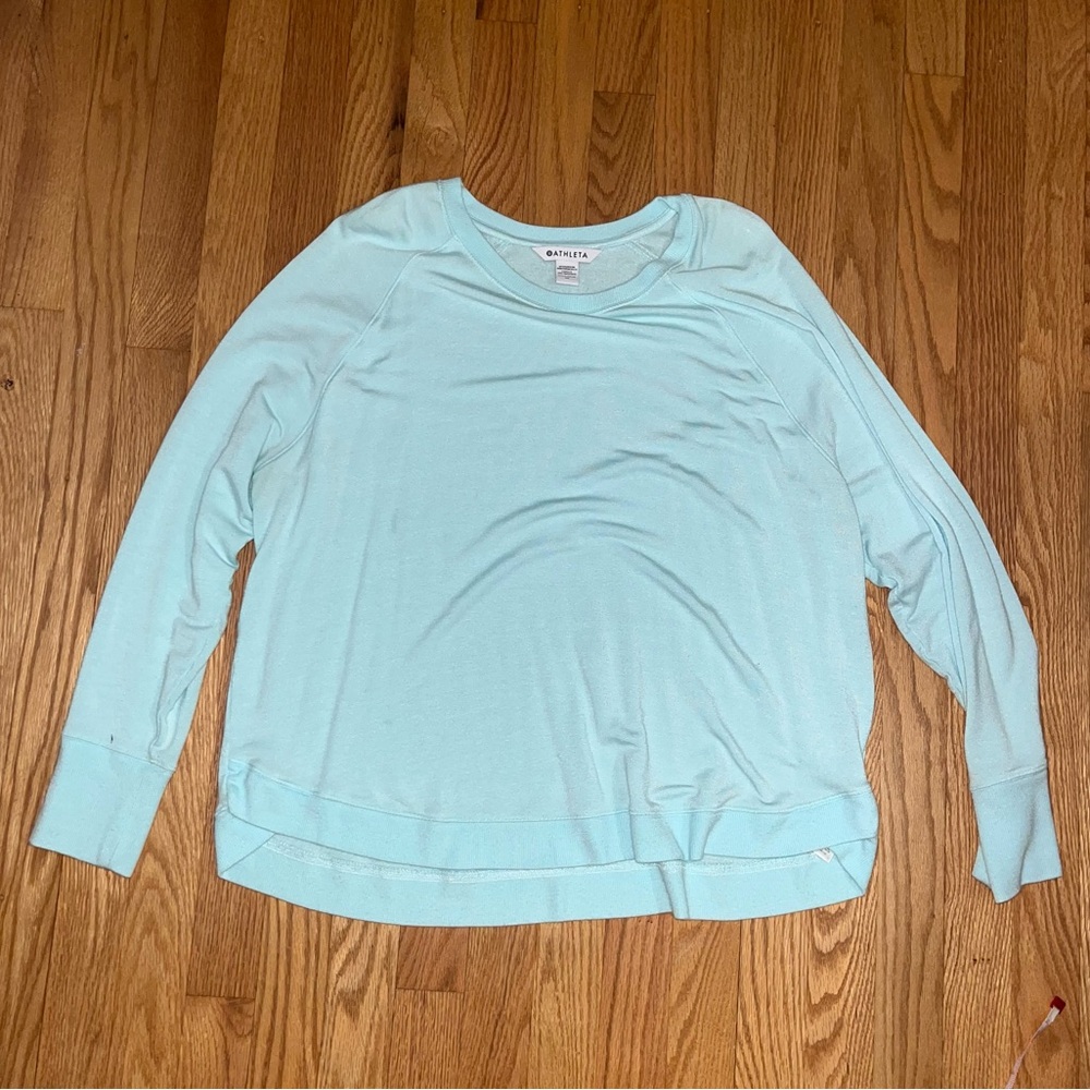Athleta Aquamarine LS Top
